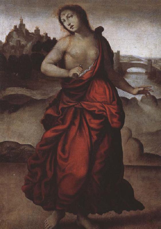Giovanni Sodoma Rome s  Luke flower bud Qi France oil painting art